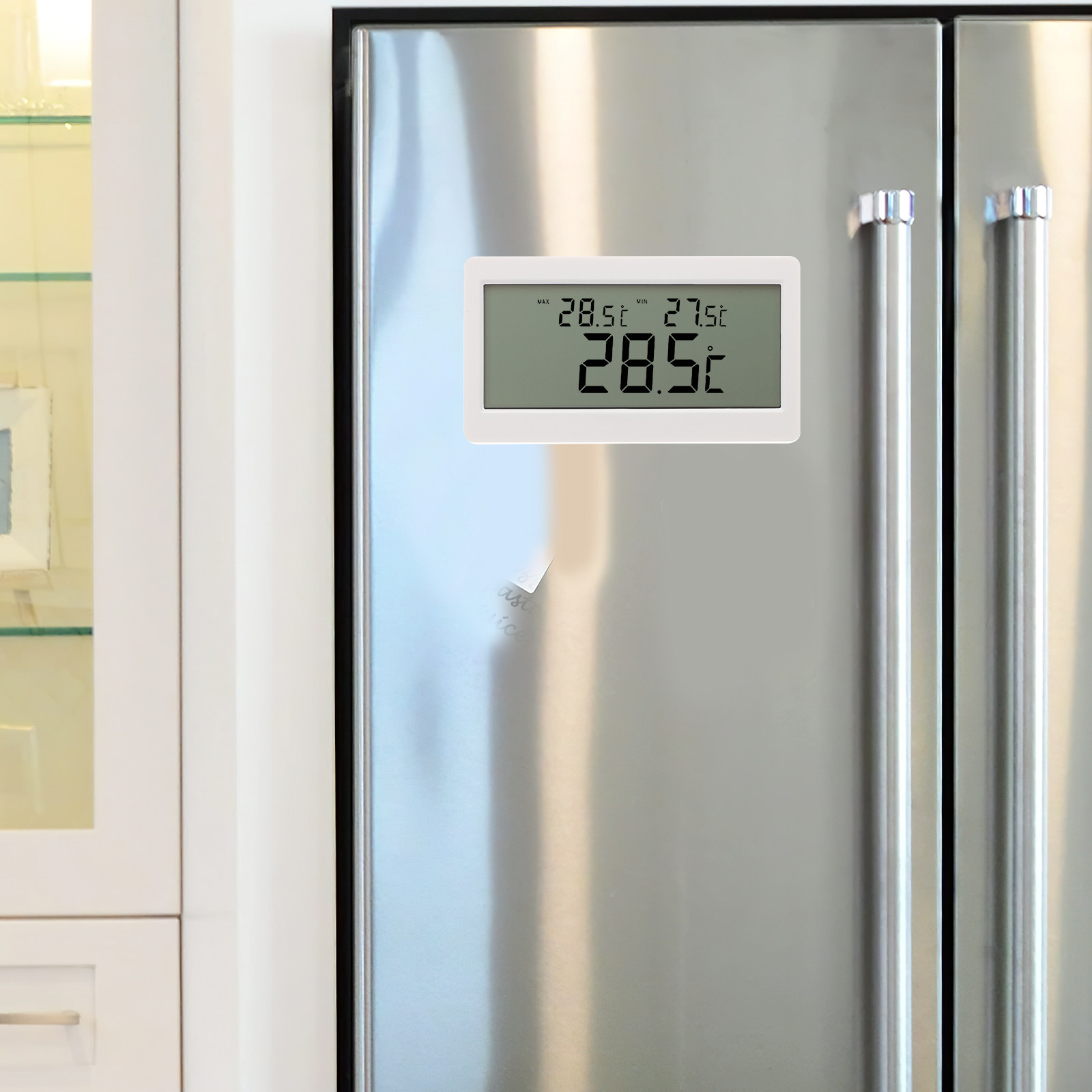 Thermometer Digital - Mini LCD Display Digital Thermometer Sucker
