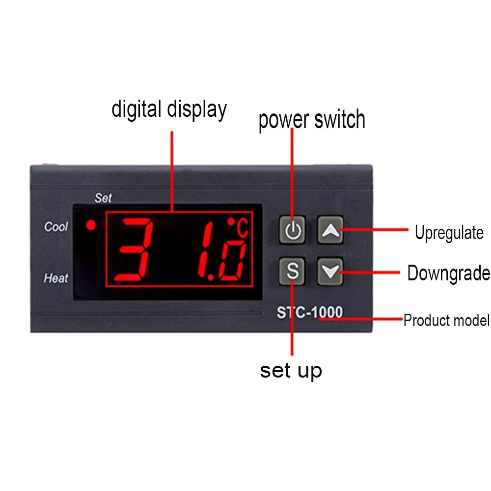 STC-1000 Smart Temperature Con - Lab Incubator ulasan dan harga
