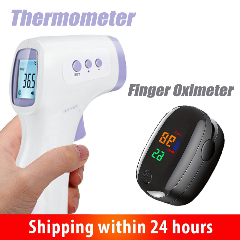 Non‑Contact Infrared Forehead  - Pulse Oximeter ulasan dan harga