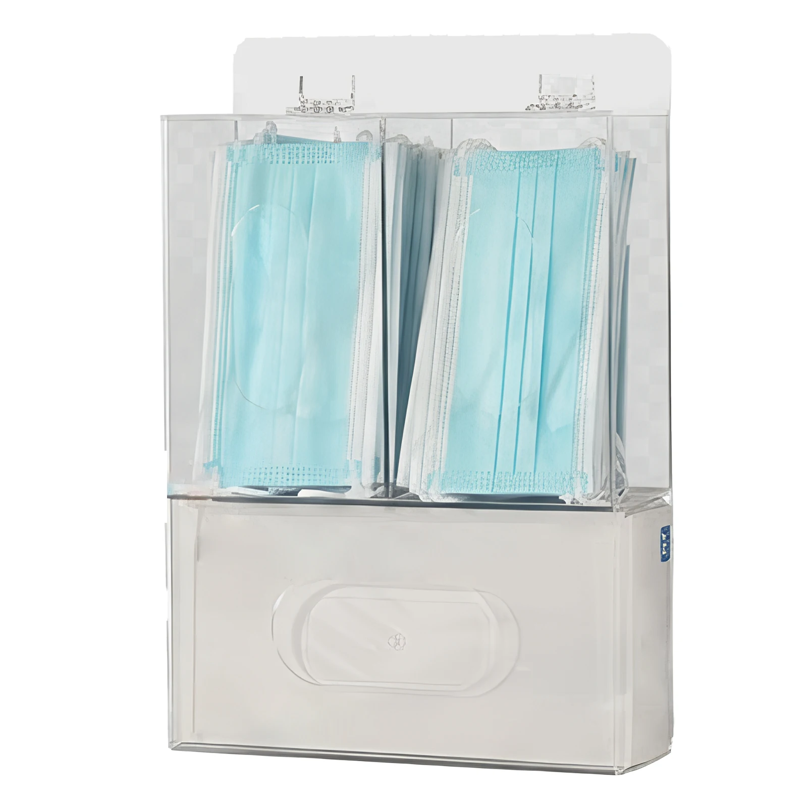 3 Grids Acrylic Glove Holder T - Medical Gloves ulasan dan harga