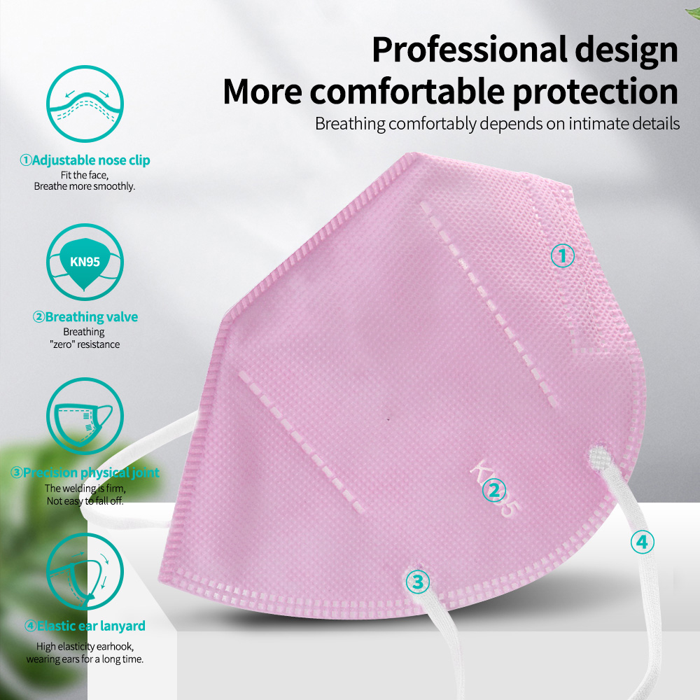 10-100Pcs FFP2 Masks kn95 Masc - Surgical Mask ulasan dan harga