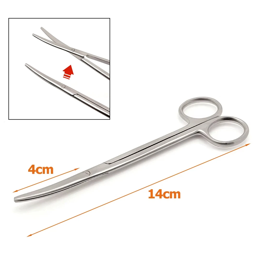 Premium 14CM Metzenbaum TC Sci - Medical Scissors ulasan dan harga