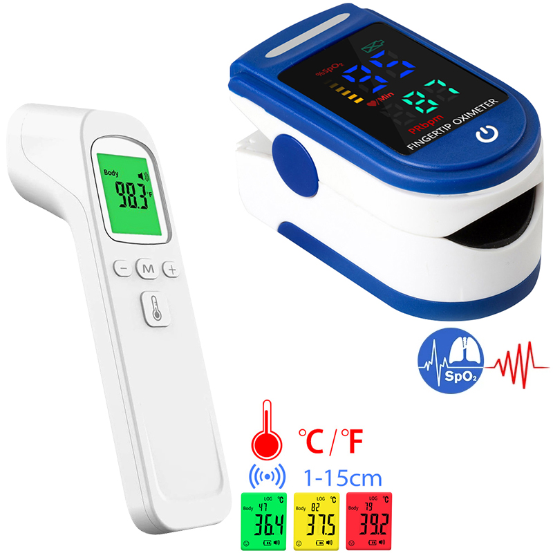 2-in-1 Household Infrared Fore - Pulse Oximeter ulasan dan harga