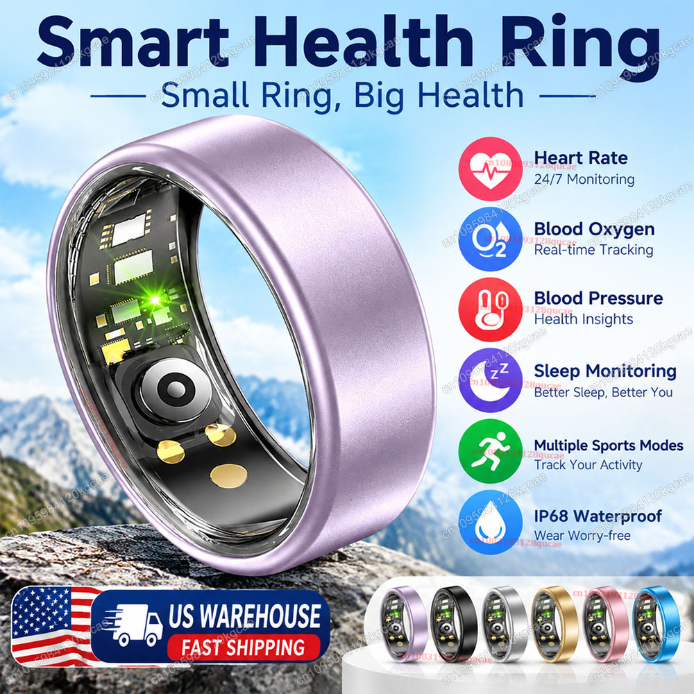Smart Ring Heart Rate Blood Pr - Blood Pressure Monitor ulasan dan harga