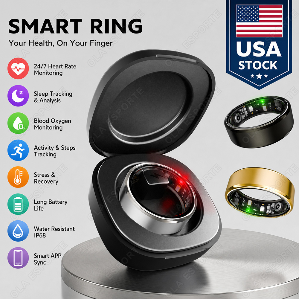 Smart Ring Men Women With Char - Blood Pressure Monitor ulasan dan harga