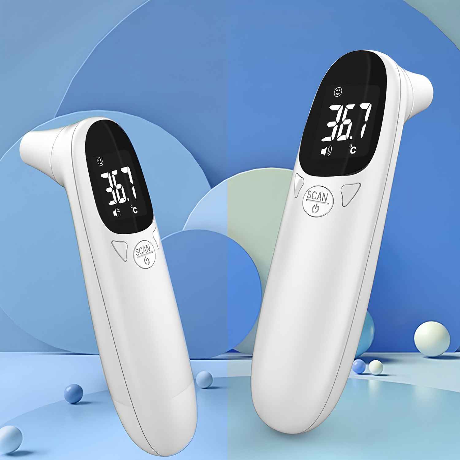 Medical Infrared Thermometer D - Pulse Oximeter ulasan dan harga