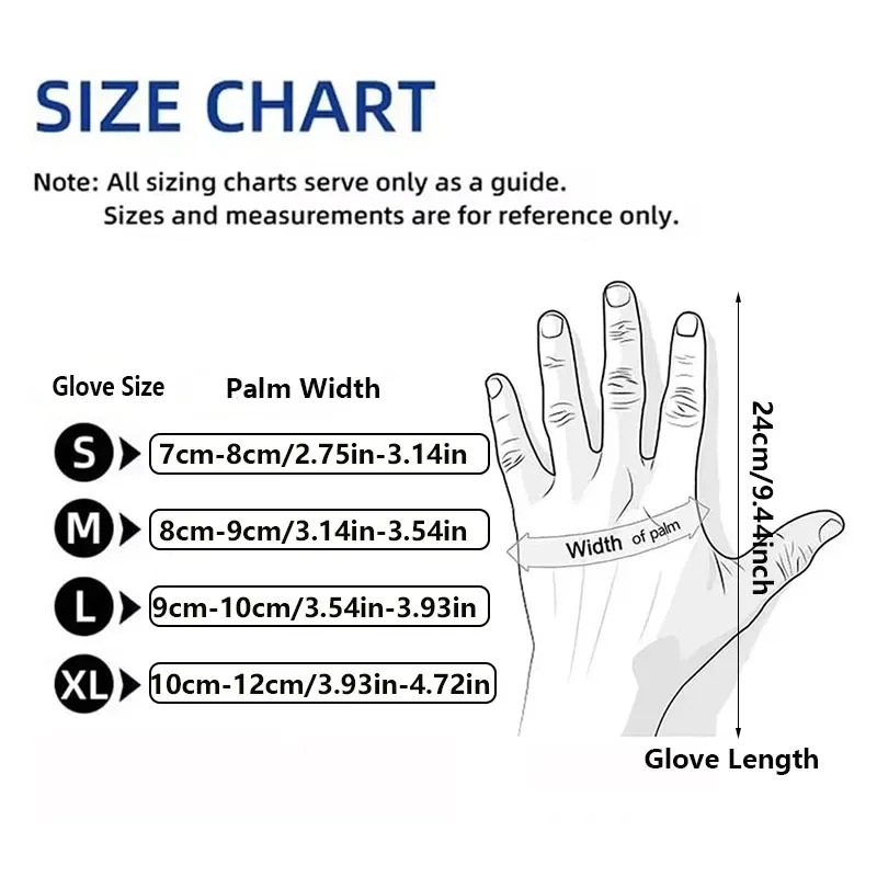 10/20/50/100PCS White Nitrile  - Medical Gloves ulasan dan harga