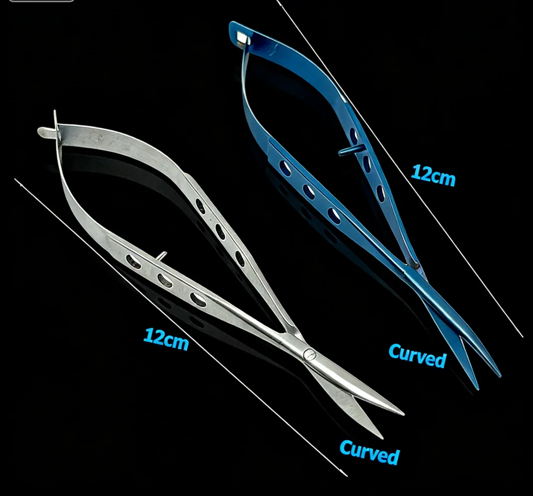 12cm Ophthalmic Conjunctival S - Medical Scissors ulasan dan harga