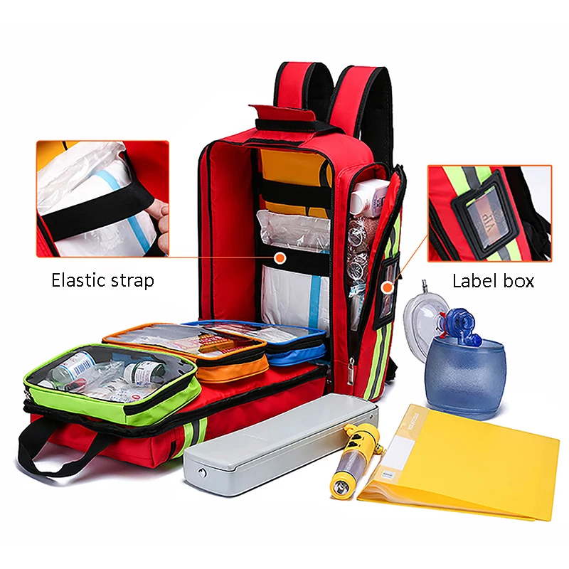 Emergency Rescue Backpacks Lar - First Aid Kit ulasan dan harga
