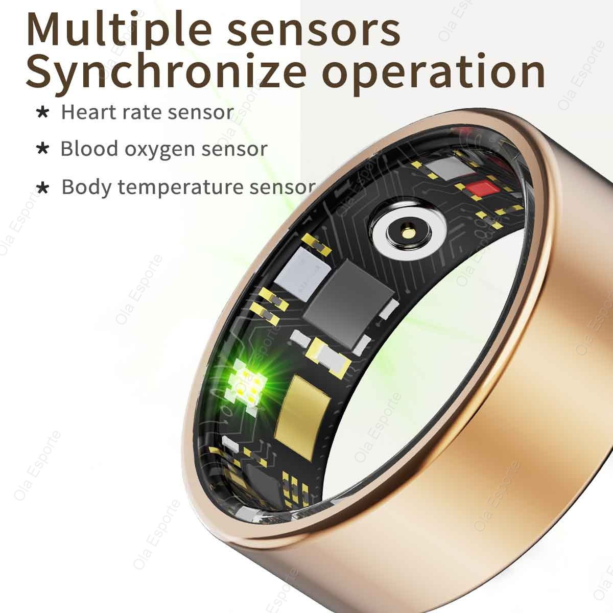 New Multi-Functional Smart Rin - Blood Pressure Monitor ulasan dan harga
